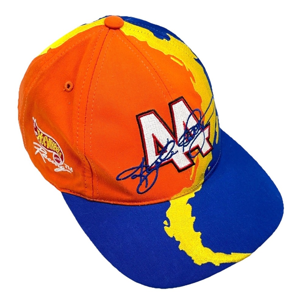 Vintage Nascar Hat Cap Snapback Hot Wheels Kyle Petty Splash Big Logo  Y2K 90s